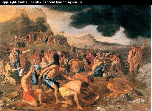 Nicolas Poussin Crossing of the Red Sea